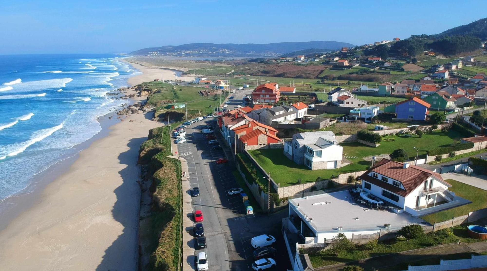 Ag Casa Arnados 1ª Linea De Playa Razo Con Jardi Apartment Luaran gambar