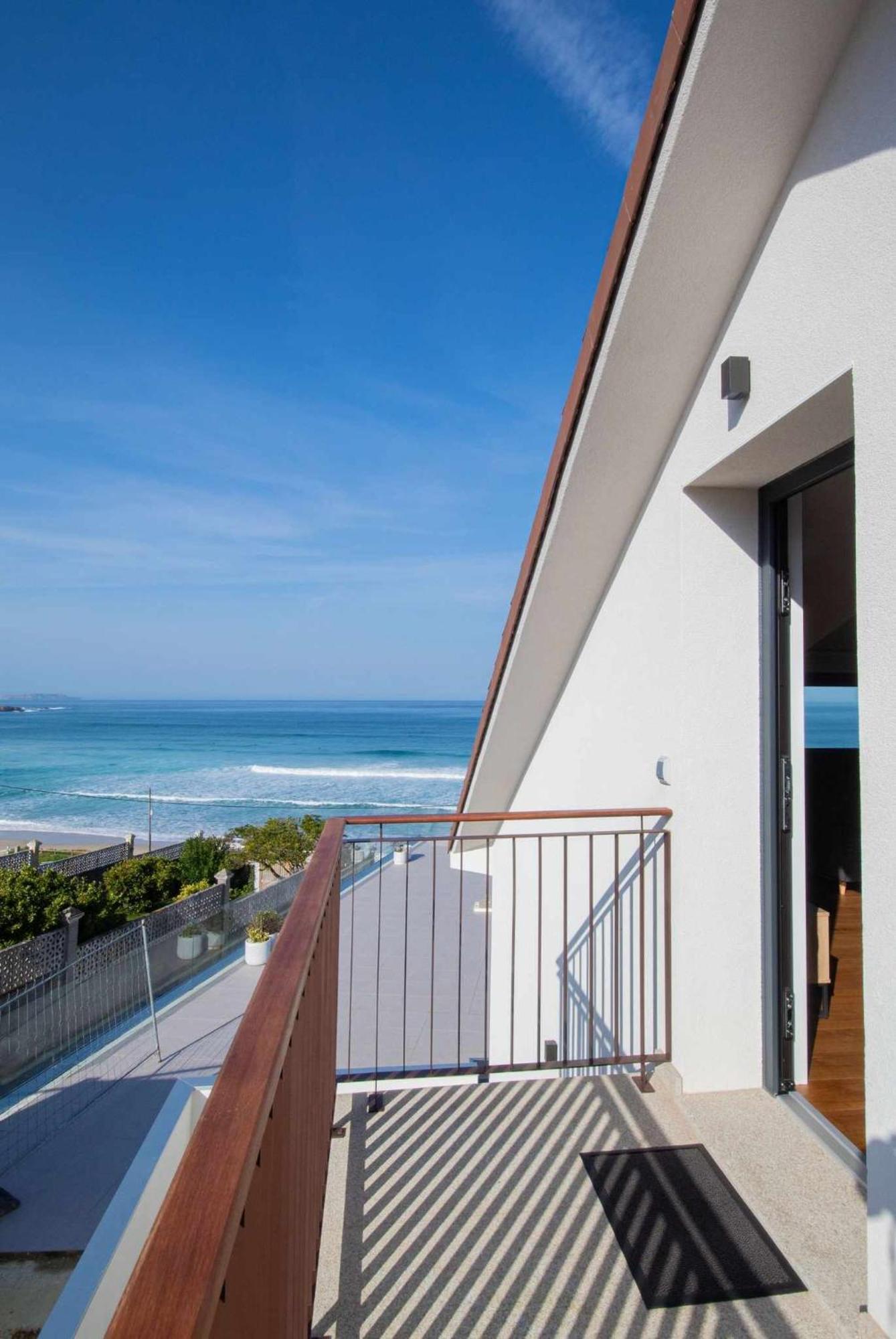 Ag Casa Arnados 1ª Linea De Playa Razo Con Jardi Apartment Luaran gambar